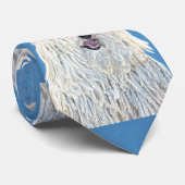 Puli-schilderijen - Kute Original Dog Art Stropdas (Opgerold)