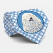 Puli-schilderijen - Kute Original Dog Art Stropdas (Opgerold)