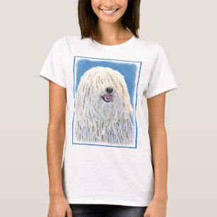 Puli-schilderijen - Kute Original Dog Art T-shirt