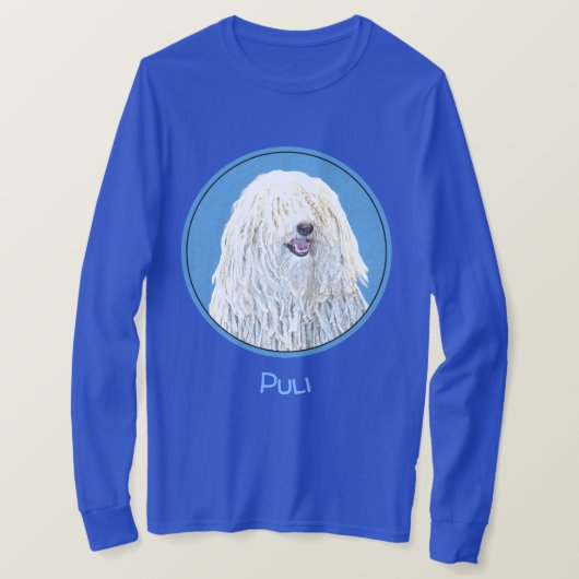 Puli-schilderijen - Kute Original Dog Art T-shirt (Design voorkant)