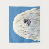 Puli-schilderijen - Kute Original Dog Art Wandkleed (Voorkant)