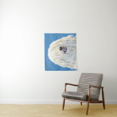Puli-schilderijen - Kute Original Dog Art Wandkleed (In situ)