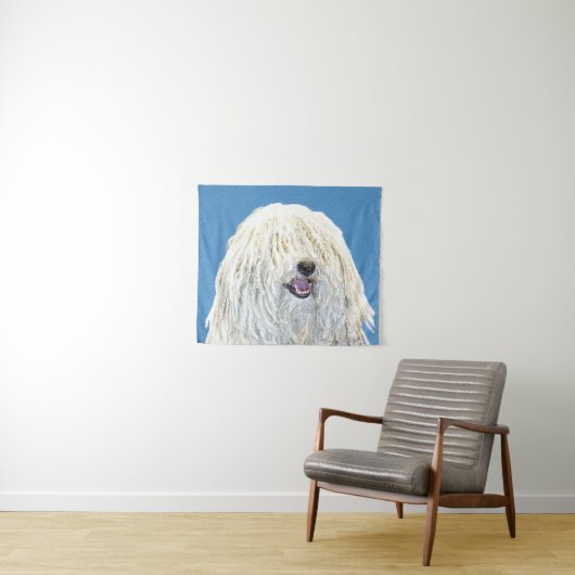 Puli-schilderijen - Kute Original Dog Art Wandkleed (In Situ (horizontaal))