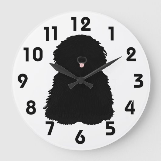Puli Wall Clock Grote Klok (Voorkant)