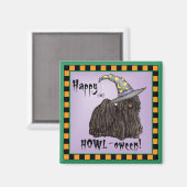 Puli Witch Magnet (Voorkant / Achterkant)