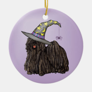 Puli-witch-Ornament Keramisch Ornament