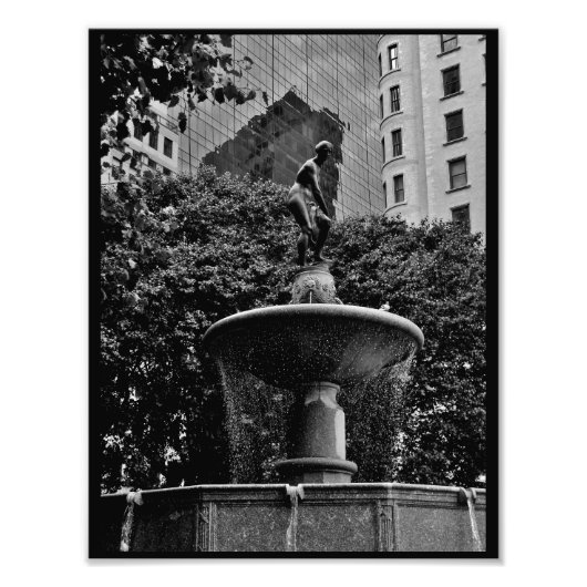 Pulitzer-fontein Foto Afdruk (Voorkant)