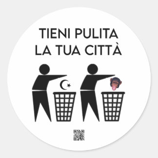 PULIZIA DI PRIMAVERA RONDE STICKER
