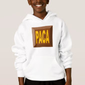 PULL A CAPUCHE HANE BLANC PACA (Voorkant)