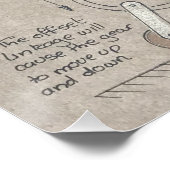 Pull Along Bunny Poster (Hoek)