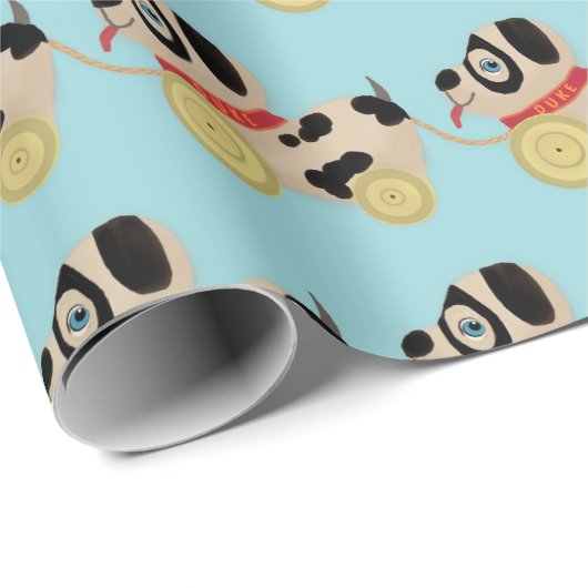 Pull Around Duke Gift Wrap Cadeaupapier (Rol Hoek)