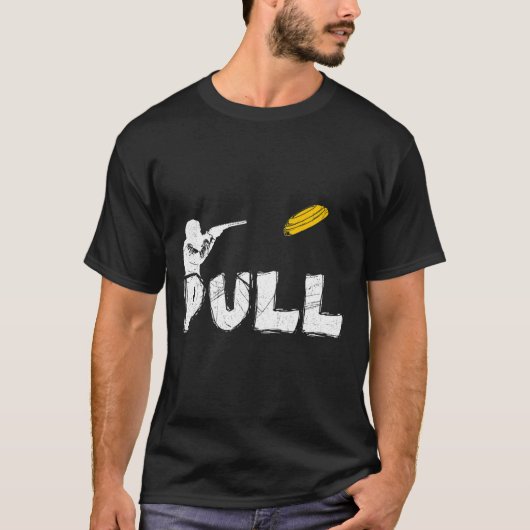 Pull Clay Pigeon Shooting T-shirt (Voorkant)