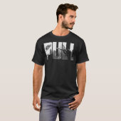 Pull Clay Shooting Cute Pigeon Shooters T-shirt (Voorkant volledig)