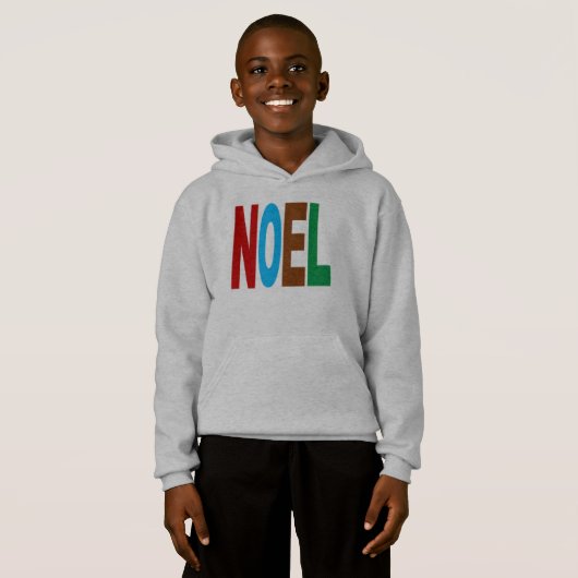 PULL MET KAP HANES KERST KLEUREN (Voorkant volledig)
