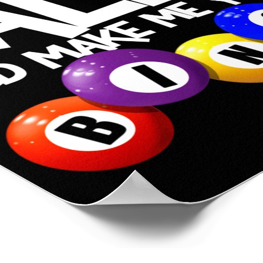 Pull My And Make Me Yell Bingo Player Funny  Poster (Hoek)