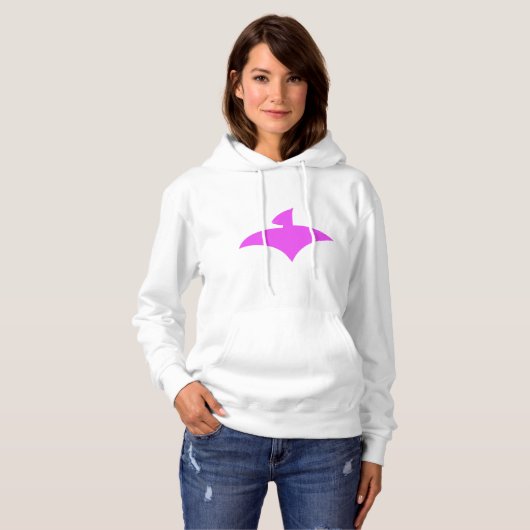 Pull to Capuche Blanc for Femmes Hoodie (Voorkant volledig)
