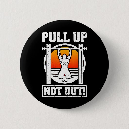 Pull Up Niet Uit Bodybuilding Gewichtheffen Workou Ronde Button 5,7 Cm (Voorkant)