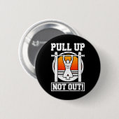 Pull Up Niet Uit Bodybuilding Gewichtheffen Workou Ronde Button 5,7 Cm (Voorkant /achterkant)