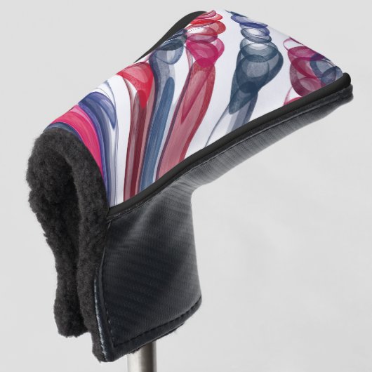 Pulled Bubble Fun / Origineel / Putter Golfheadcover (3/4 voorkant)