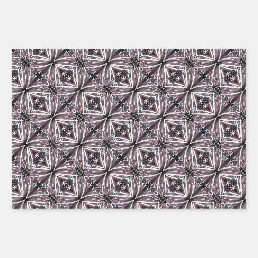 Pulled Bubble Fun / San Telmo / Mirror Twist / Inpakpapier Vel (Voorkant 2)