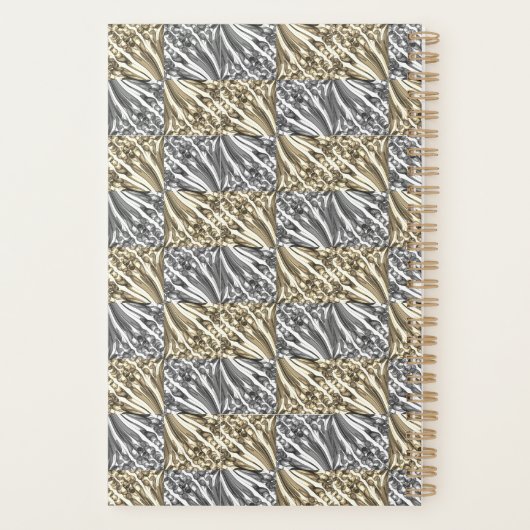 Pulled Bubble Fun / Zwart & Wit / Sepia / Planner (Achterkant)