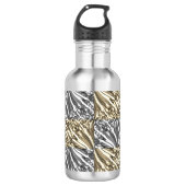 Pulled Bubble Fun / Zwart & Wit / Sepia / Waterfles (Voorkant)