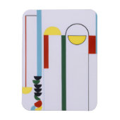 Pulley Abstract Magnet – Colorful Design Magneet (Verticaal)