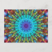 Pulling in kaleidoscoop briefkaart (Voorkant)