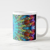 Pulling in kaleidoscoop grote koffiekop (Rechts)