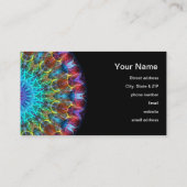 Pulling in kaleidoscoop visitekaartje (Achterkant)