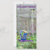 Pulling Weeds Poem (Voorkant)