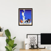 Pullman Art Deco Ad (jaren 1930) 16x20 Poster (Thuiskantoor)