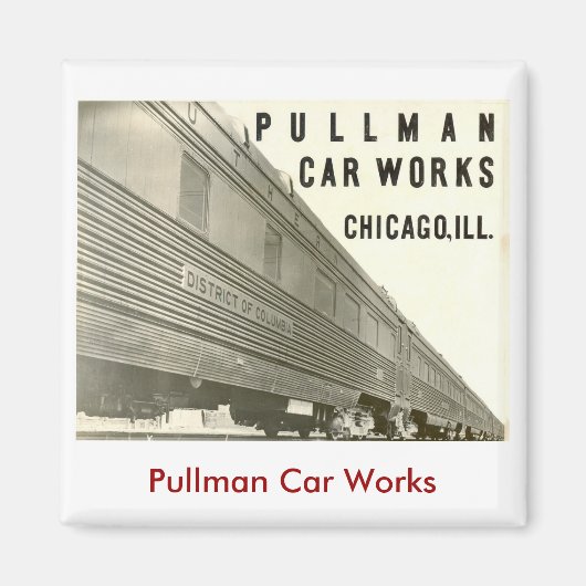 Pullman auto werkt magneet (Voorkant)