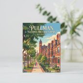 Pullman National Historical Park Illinois Briefkaart (Staand voorkant)
