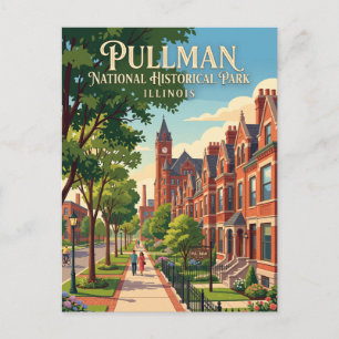 Pullman National Historical Park Illinois Briefkaart