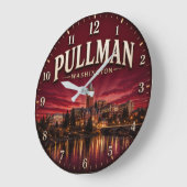 Pullman Washington College Town Grote Klok (Hoek)