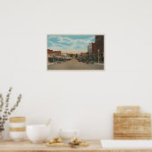 Pullman, WAView of Main StreetPullman, WA Poster (Keuken)