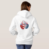 Pullover LIBERTY LOBSTER HOODIE - Maine on back (Achterkant volledig)