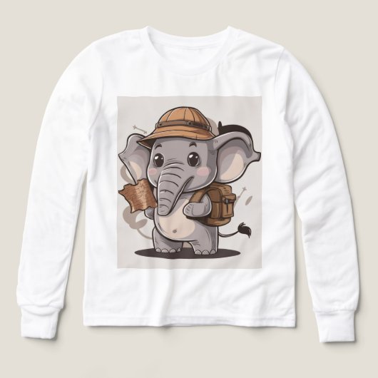 Pullover mir Elefanten-Motiv (Voorkant)