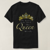 Pullover van koningin- en kroondesign (Design voorkant)