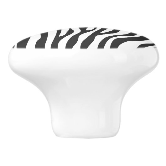 Pulls voor zwarte en witte wasbak keramische knop (Zijkant)