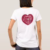 Pulmonaire fibrose Awareness T-Shirt (Achterkant)