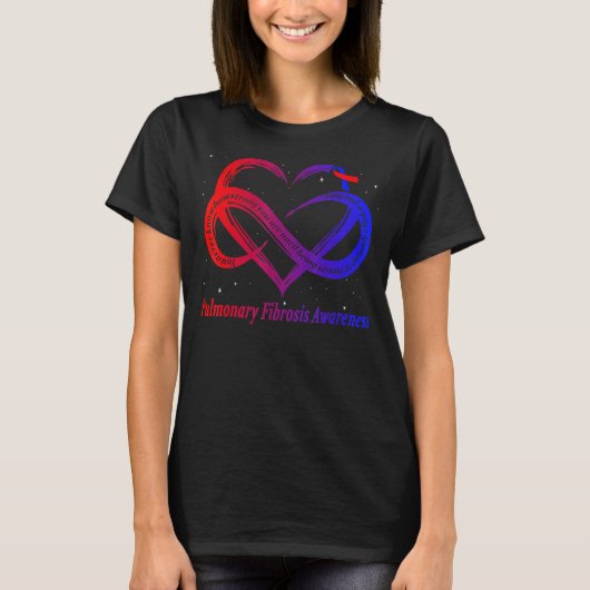 Pulmonaire fibrose Warrior T-shirt (Voorkant)
