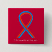 Pulmonale fibrose Bewustheid Koolstofpijpen Button (Voorkant)