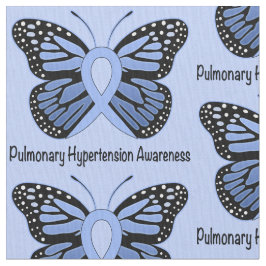 Pulmonale hypertensie Bewustheid met Butterfly Stof