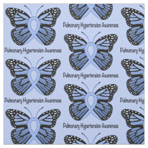 Pulmonale hypertensie Bewustheid met Butterfly Stof