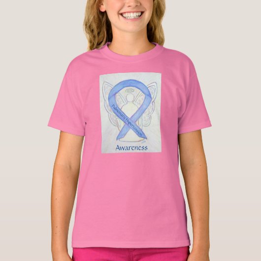Pulmonale hypertensie Bewustheid Shirt (Voorkant)