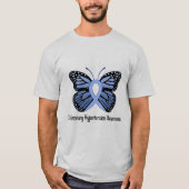 Pulmonale hypertensie Bewustheid T-shirt (Voorkant)