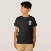 Pulmonale hypertensie Bewustmaking Ribbon Aangepas T-shirt (Voorkant volledig)