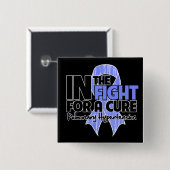 Pulmonale hypertensie in de strijd voor een kuur vierkante button 5,1 cm (Voorkant /achterkant)